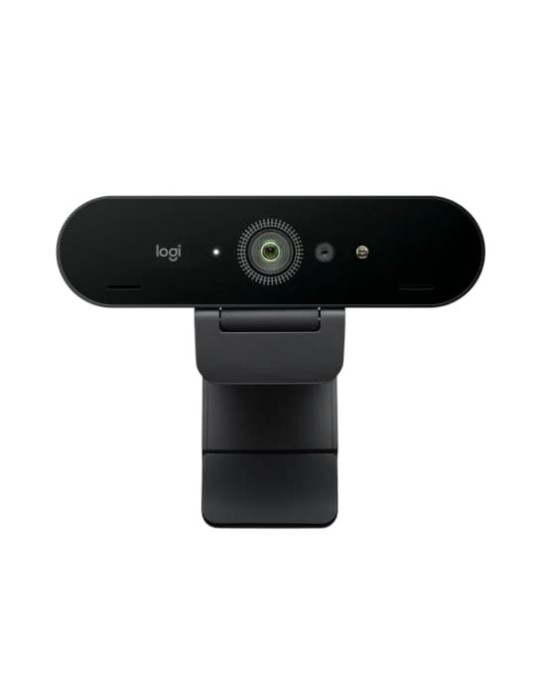 Logitech Brio 4K Webcam, Live-Streaming-Kamera mit 4K Auflösung Zwei omnidirektionale integrierte Mikrofone, Plug-and-Play über 