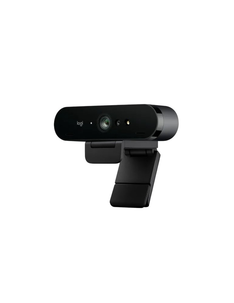 Logitech Brio 4K Webcam, Live-Streaming-Kamera mit 4K Auflösung Zwei omnidirektionale integrierte Mikrofone, Plug-and-Play über 