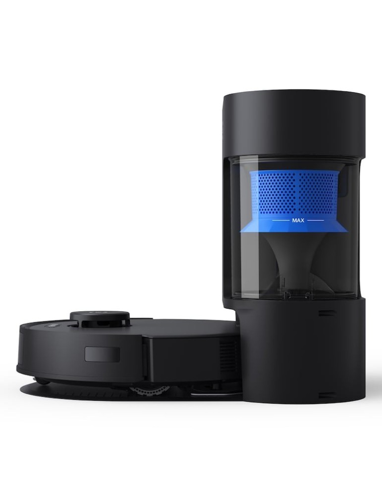 ECOVACS DEEBOT N20 PRO PLUS Schwarz Saug-Wisch-Roboter mit Absaugstation