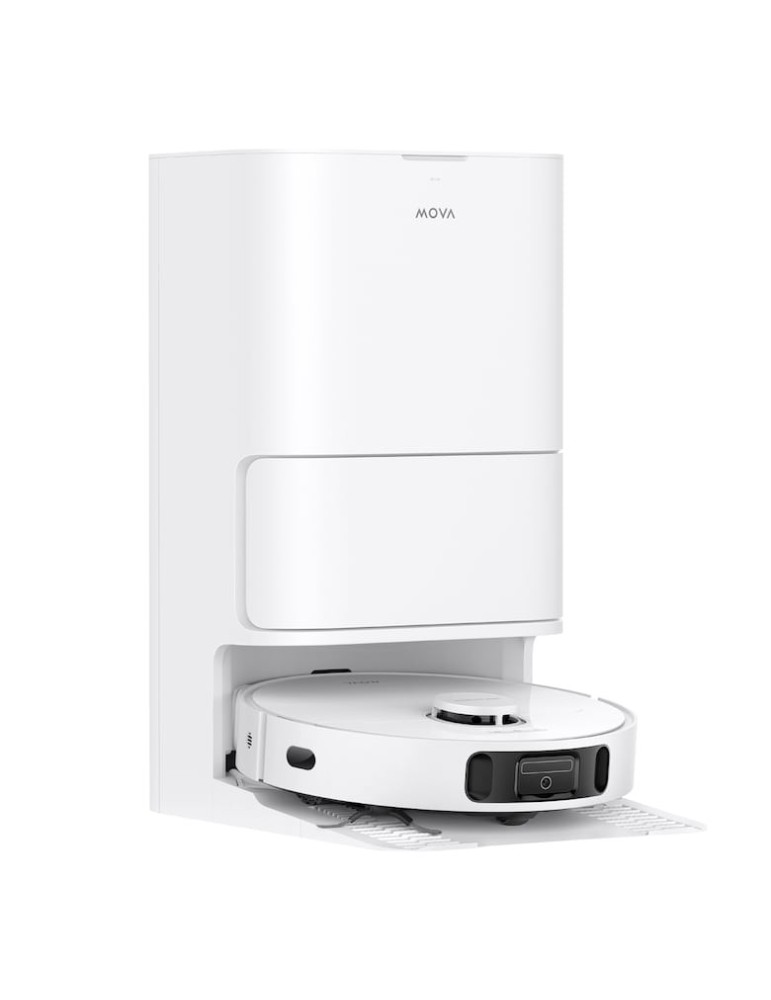 Mova E30 Ultra Weiß Saug-Wisch-Roboter mit Absaugstation