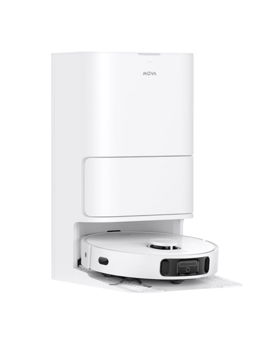 Mova E30 Ultra Weiß Saug-Wisch-Roboter mit Absaugstation