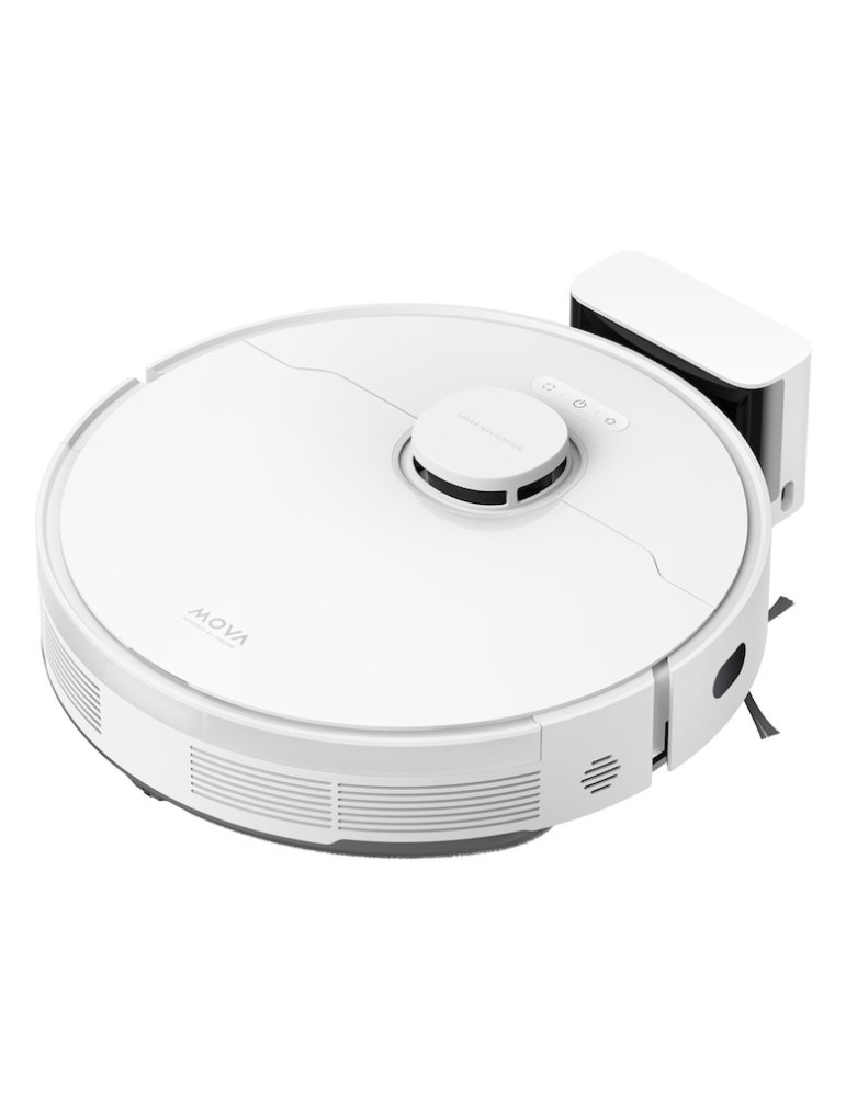 Mova S10 Weiß Saug- und Wischroboter mit Ladestation