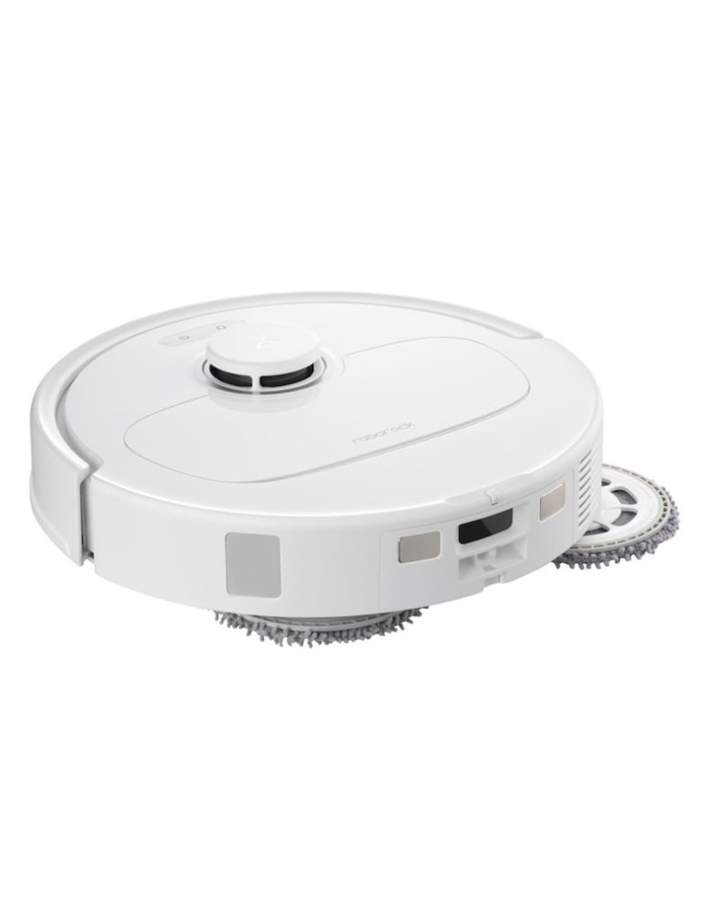 Roborock Qrevo Plus Weiß (Version mit Wasseranschluss) Saug-Wisch-Roboter mit Reinigungsstation