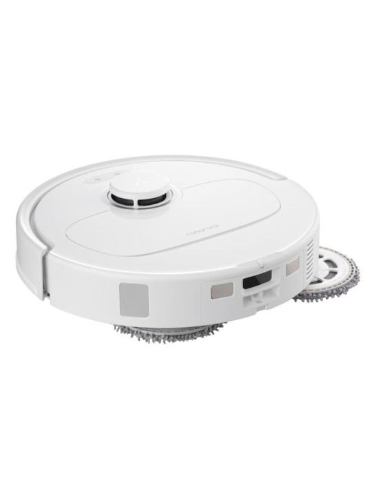 Roborock Qrevo Plus Weiß (Version mit Wasseranschluss) Saug-Wisch-Roboter mit Reinigungsstation