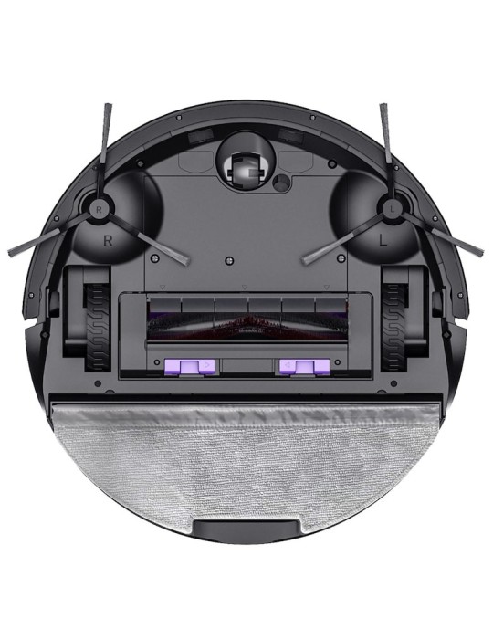 Eureka NER E10s anthrazit Saug-/Wischroboter mit Multi-Zyklonen-Absaugstation