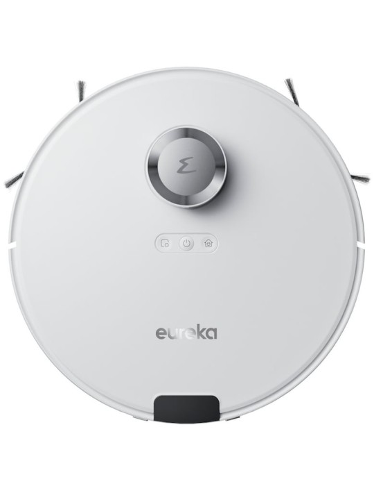 Eureka NER E10s weiß Saug-/Wischroboter mit Multi-Zyklonen-Absaugstation