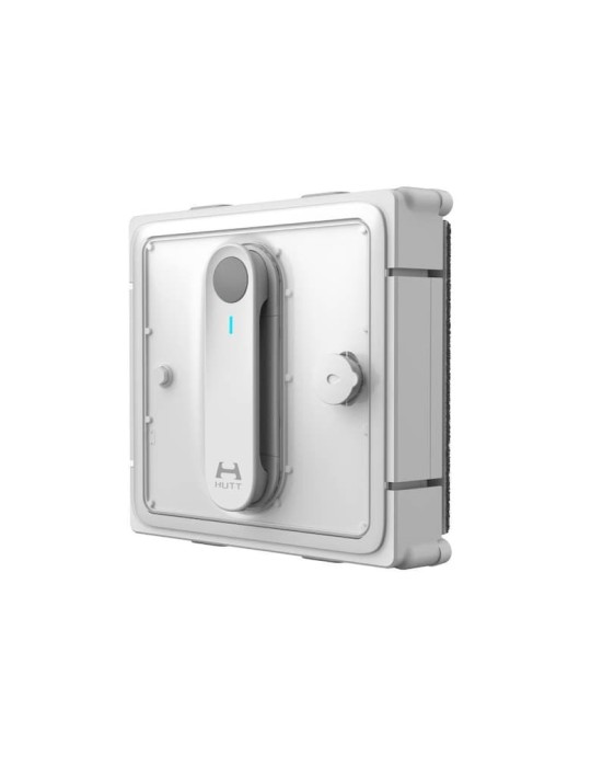 Hutt W9 Fensterputzroboter Inklusive 6m Sicherungsseil, Fernbedienung und Reinigungs-Tüchern