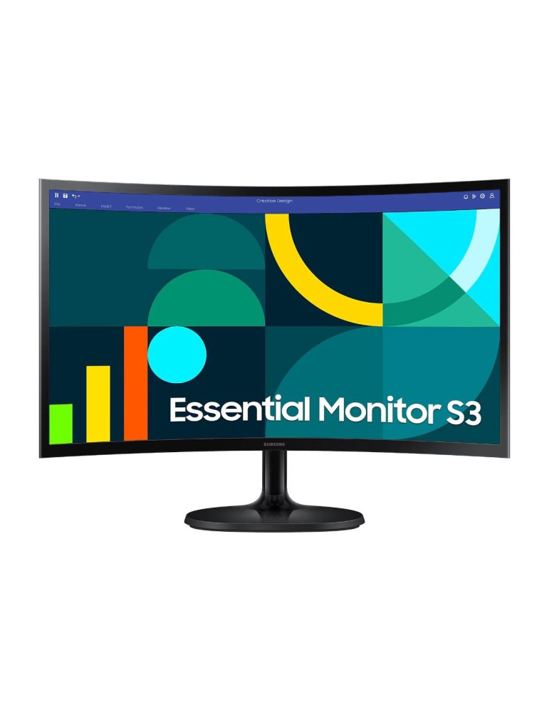 Samsung S24D364GAU Curved Monitor - VA, Full HD, 100 Hz, HDMI