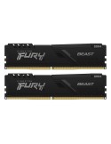 Kingston FURY Beast Schwarz 16GB Kit (2x8GB) DDR4-3200 CL16 UDIMM Gaming Arbeitsspeicher
