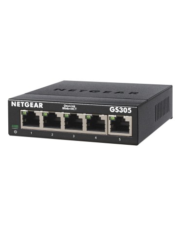 NETGEAR GS305 SOHO Unmanaged Switch [5x Gigabit Ethernet]