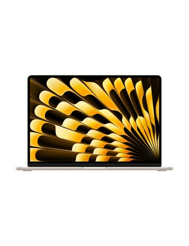 Apple MacBook Air 15" M4 Polarstern MC6K4D/A Apple M4 Chip mit 10-Core CPU 10-Core GPU, 24GB RAM, 512GB SSD