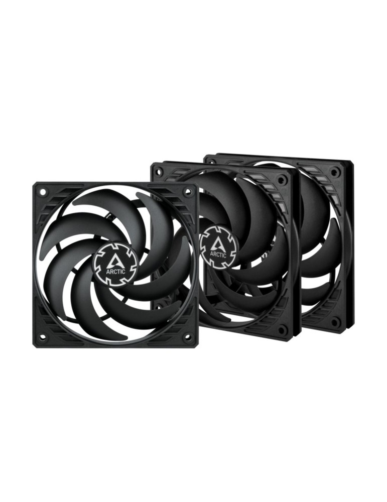 ARCTIC P12 Slim PWM PST 3er-Pack | Gehäuselüfter