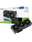 PNY GeForce RTX 5080 Overclocked Triple Fan - 16GB GDDR7, HDMI, 3x DP