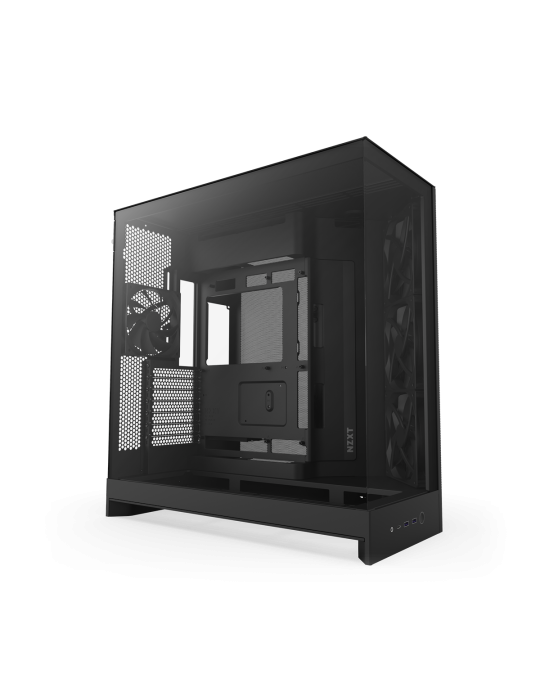 NZXT H9 FLOW (2025) schwarz | PC-Gehäuse