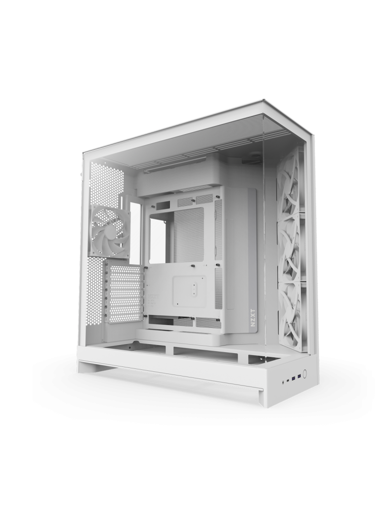 NZXT H9 FLOW (2025) weiß | PC-Gehäuse