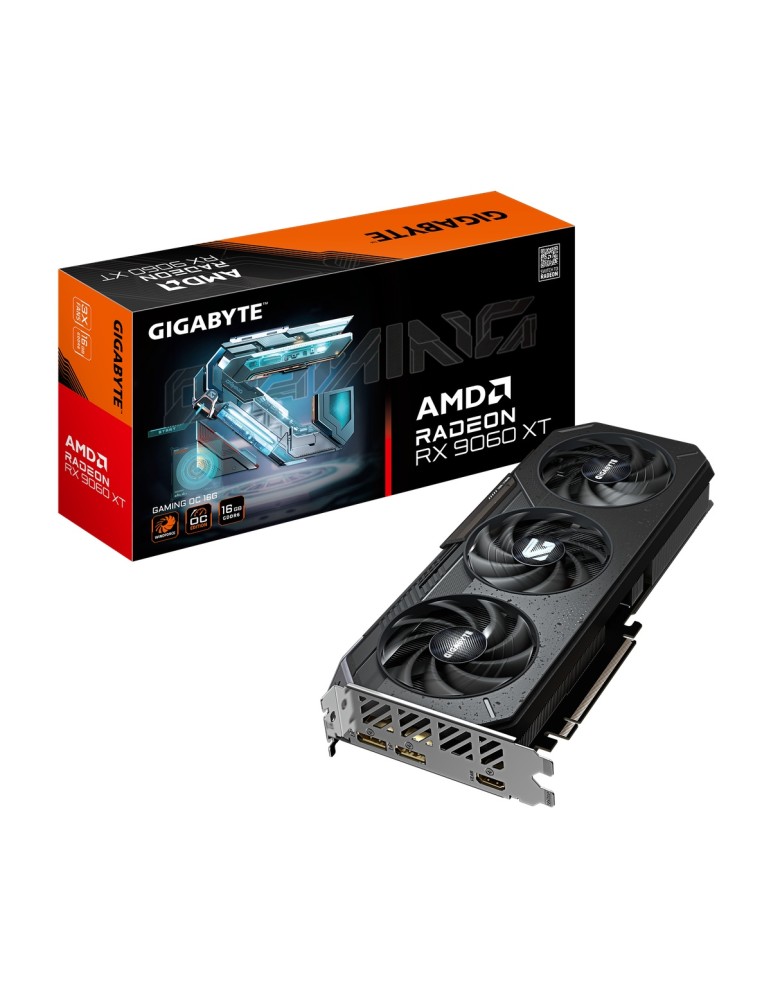 Gigabyte Radeon RX 9060 XT 16GB Gaming OC Grafikkarte - 16GB GDDR6, 2x HDMI, 2x DP