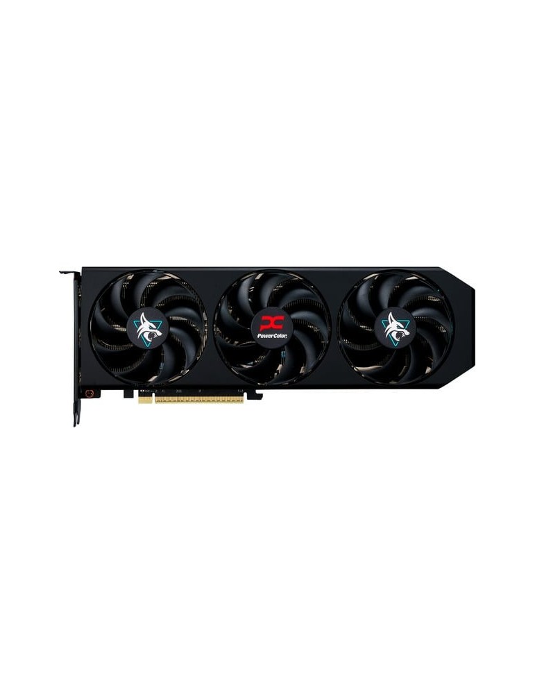 Powercolor RX 9060XT Hellhound 16GB OC - 16GB GDDR6, 1x HDMI, 3x DP