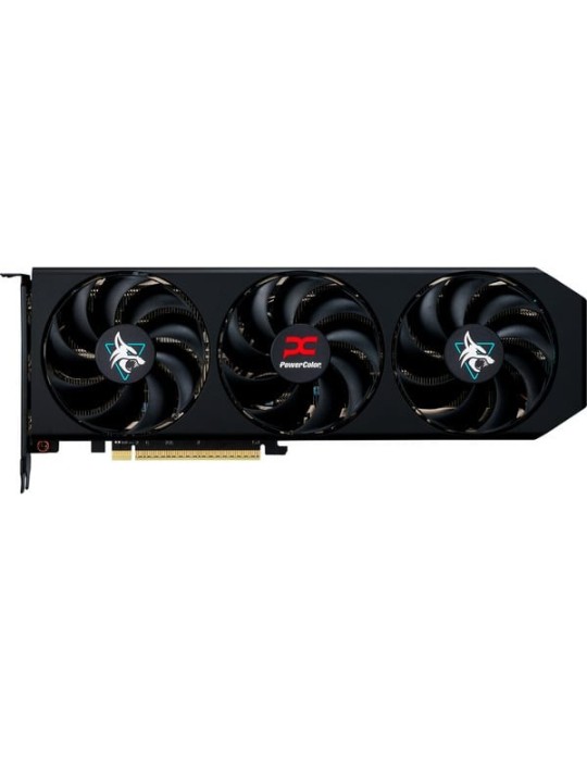 Powercolor RX 9060XT Hellhound 16GB OC - 16GB GDDR6, 1x HDMI, 3x DP