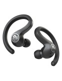 JLab JBuds Air Sport Schwarz - True Wireless In-Ear-Kopfhörer (40 Stunden Akkulaufzeit, Mikrofon, Touch Control)