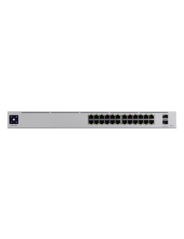 Ubiquiti Professional 24-Port PoE Managed Switch 24x Gigabit Ethernet (16x PoE+ und 8x PoE++, max. 400W), 2x 10 Gbit/s SFP+