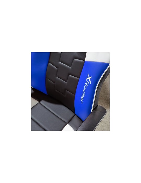 X Rocker Saturn Gaming Schreibtischstuhl für Kinder & Teenager - Blau