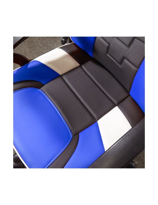 X Rocker Saturn Gaming Schreibtischstuhl für Kinder & Teenager - Blau