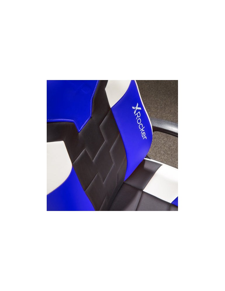 X Rocker Saturn Gaming Schreibtischstuhl für Kinder & Teenager - Blau