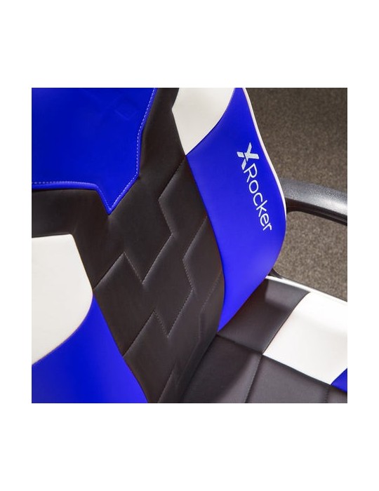 X Rocker Saturn Gaming Schreibtischstuhl für Kinder & Teenager - Blau