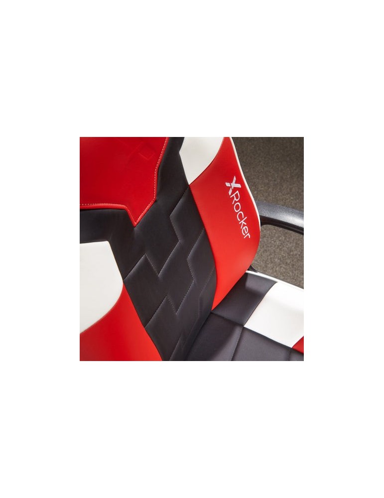 X Rocker Saturn Gaming Schreibtischstuhl für Kinder & Teenager - Rot