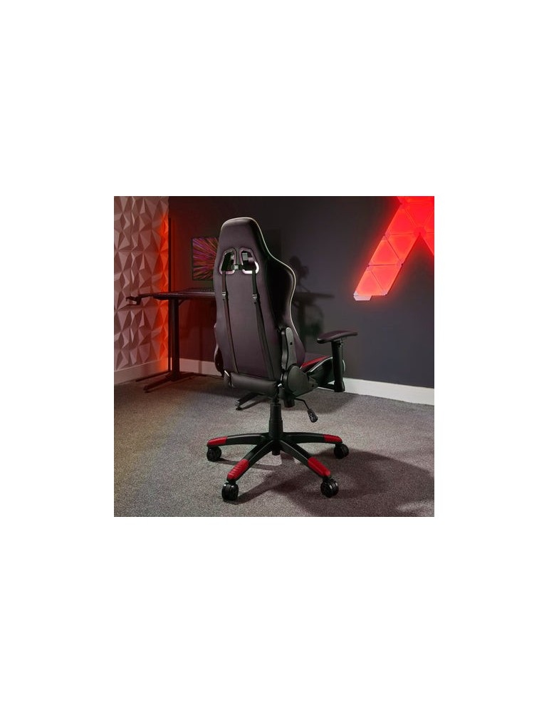 X Rocker Agility Compact Gaming Schreibtischstuhl für Kinder & Jugendliche - Schwarz/Rot