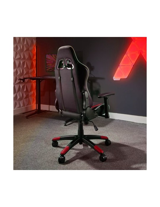 X Rocker Agility Compact Gaming Schreibtischstuhl für Kinder & Jugendliche - Schwarz/Rot