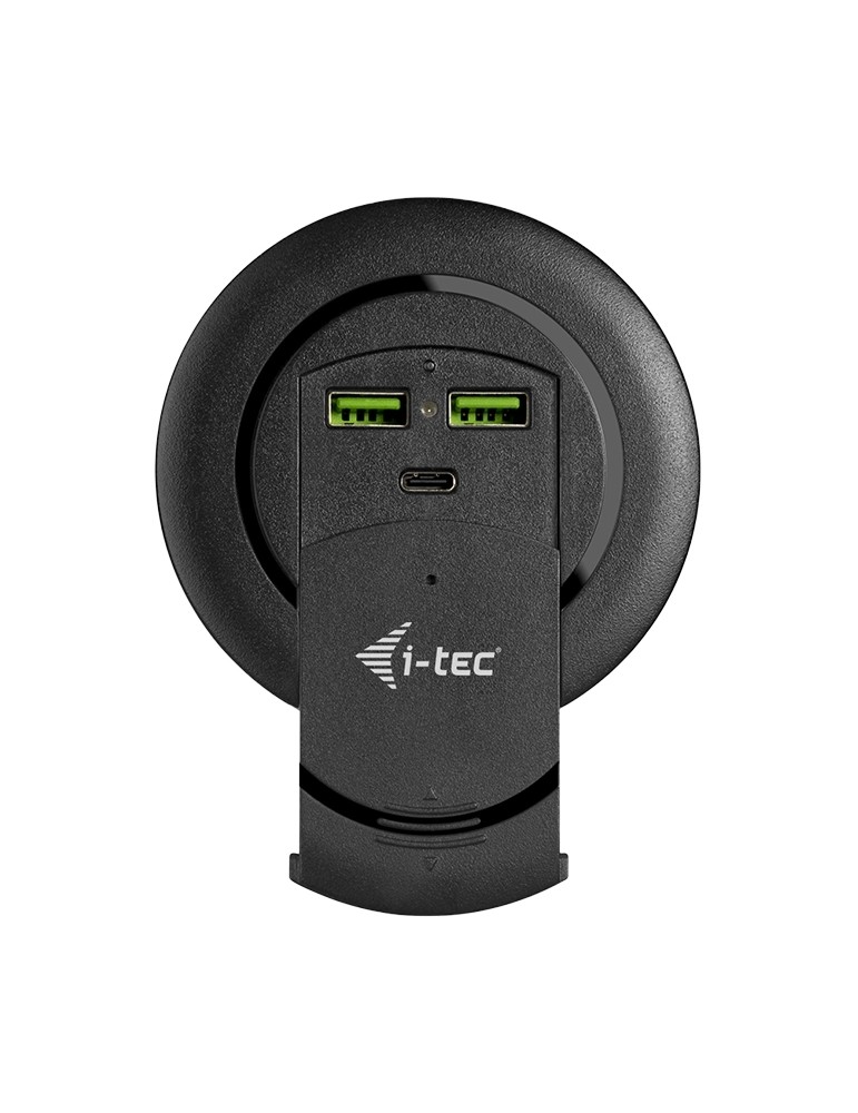 i-tec Built-in Desktop Fast Charger [USB-C PD 3.0 + 3x USB 3.0 QC3.0, 96 W]