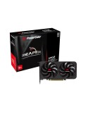 Powercolor Radeon RX 9060 XT Hellhound 8GB OC Grafikkarte - 8GB GDDR6, 2x HDMI, 2x DP
