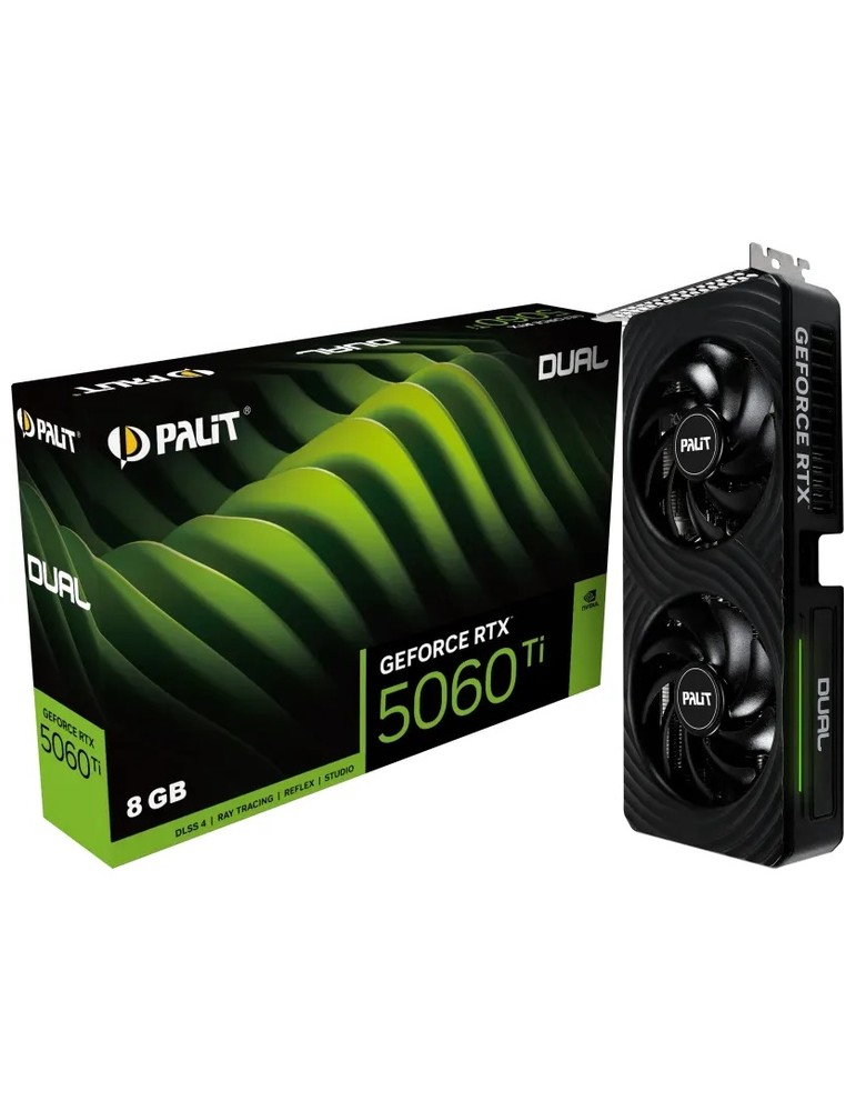Palit GeForce RTX 5060 Ti Dual 8GB - 8GB GDDR7, HDMI, 3x DP