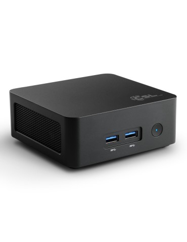 CSL Narrow Box Black Mini PC Intel® Processor N100, 16GB DDR4 RAM, 500GB M.2 NVMe SSD, Intel UHD Grafik, Windows 11 Pro