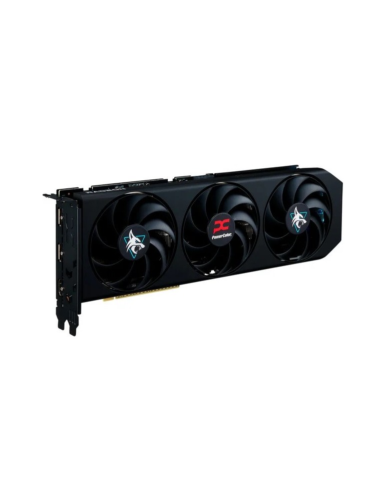 Powercolor Radeon RX 9060 XT Hellhound 8GB OC Grafikkarte - 8GB GDDR6, 2x HDMI, 2x DP