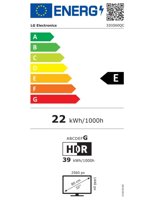 LG UltraGear 32GS60QC-Gaming Monitor - QHD Display, 180Hz, 1ms