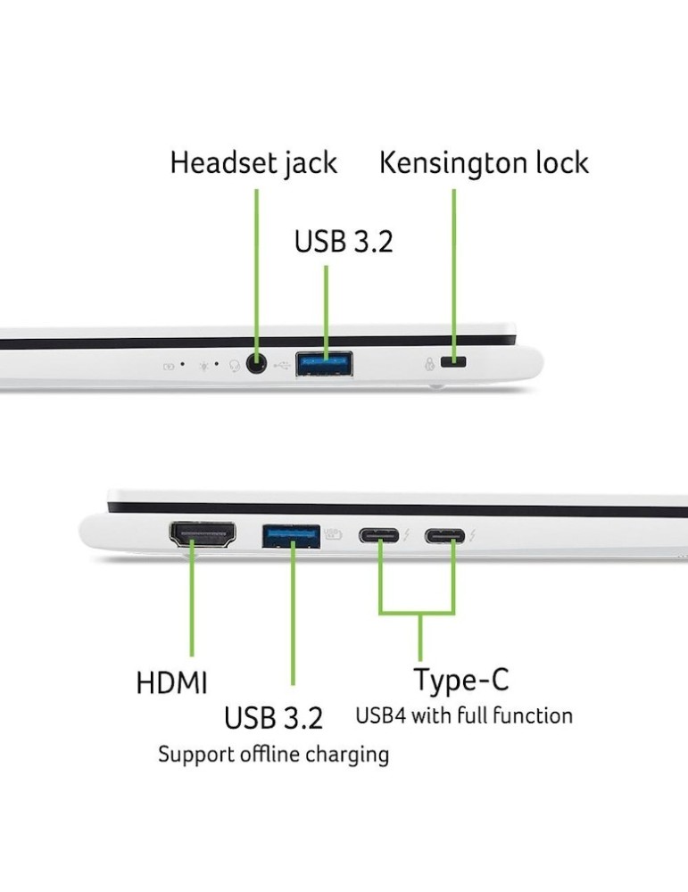 Acer Swift Edge 14 AI OLED (SFE14-51T-75RZ) Copilot+ PC 14,0" WQ2.8K touch, OLED, 120Hz, Intel Ultra 7-258V (47 TOPS), 32GB RAM,
