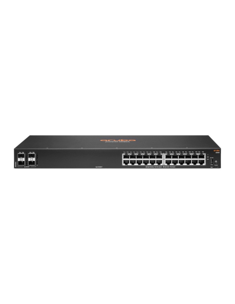HPE Aruba Networking CX6000 28-Port Switch (R8N88A) [24x Gigabit LAN, 4x SFP]