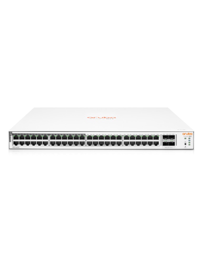 HPE Networking Instant On 1830 52-Port PoE+ Switch [48x Gigabit-LAN, 4x SFP, PoE+ 370W]