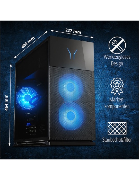 Medion Erazer Hunter X35 MT MD340029 - AMD Ryzen 7 9800X3D, 32GB DDR5 RAM, 2TB SSD, NVidia GeForce RTX 5080, W11
