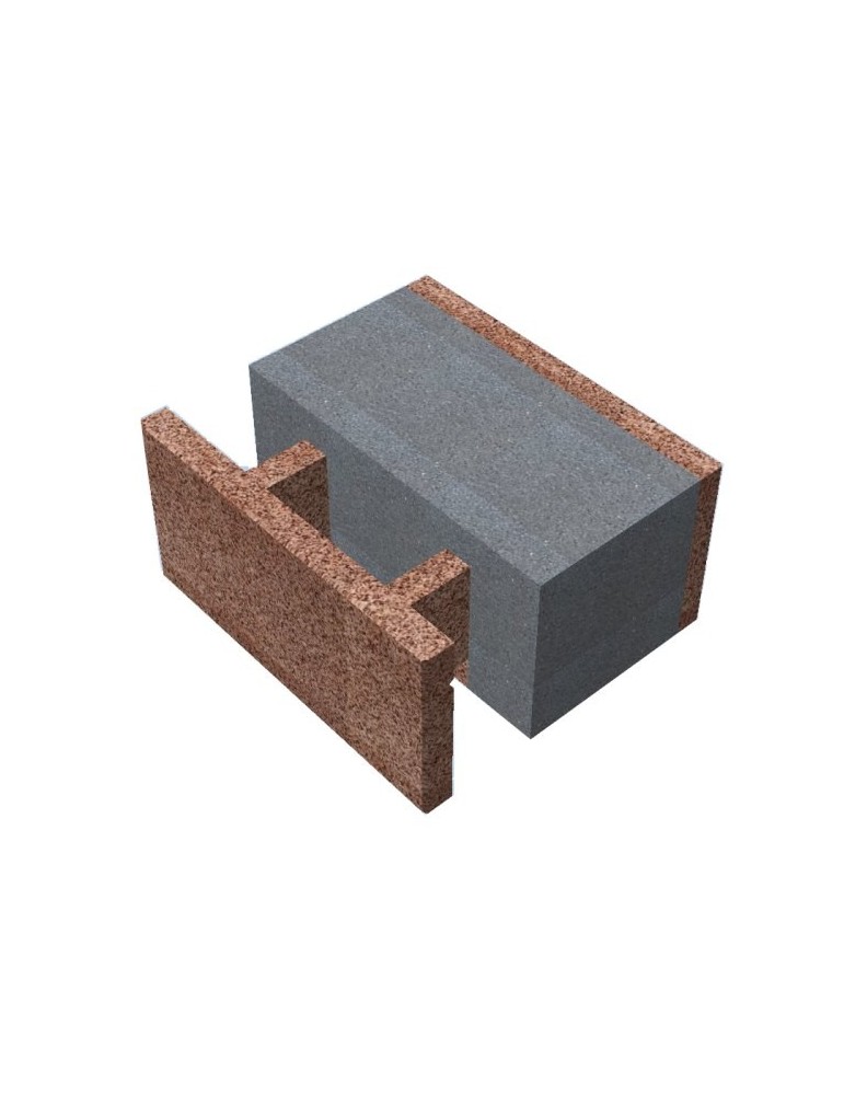Durisol DSS 45-12 – energieeffizienter Mantelstein mit 200 mm EPS-Dämmkern