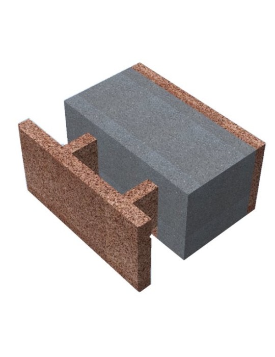 Durisol DSS 45-12 – energieeffizienter Mantelstein mit 200 mm EPS-Dämmkern
