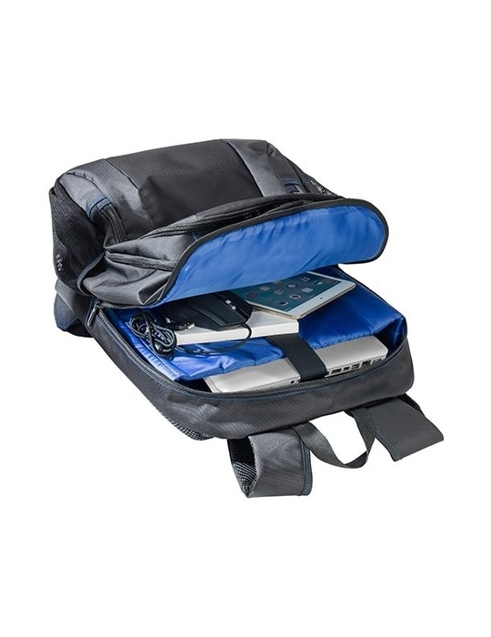 PEDEA Gamingrucksack 17,3" (43,9cm) schwarz/blau