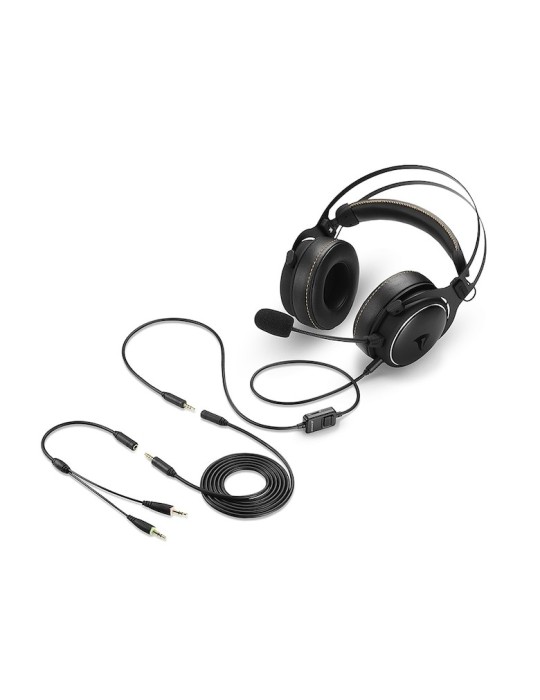 Sharkoon SGH50 Multiplattform Gaming Headset mit modularem Kabel