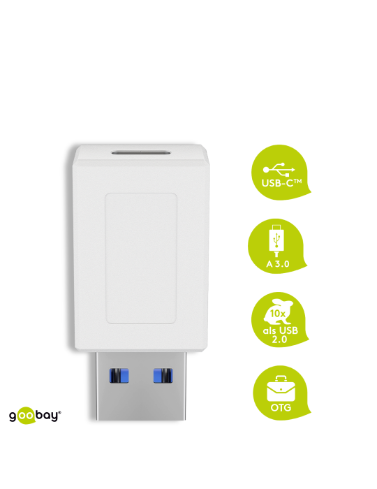 Goobay USB 3.0 SuperSpeed Adapter auf USB-C
