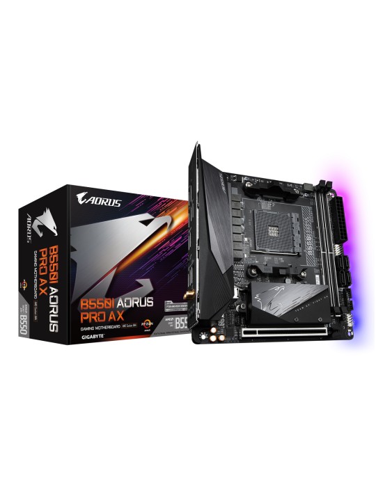 Gigabyte B550I AORUS PRO AX Mainboard Sockel AM4