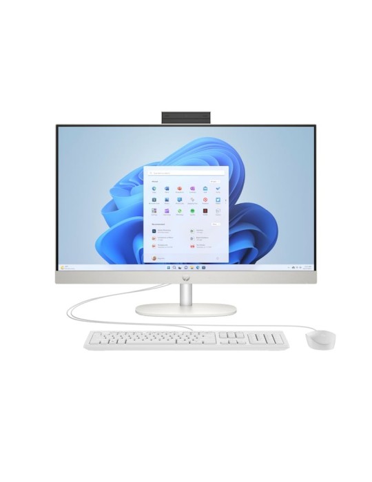 HP All-in-One PC 27-cr0111ng [68,5cm (27") FHD-Display, Ryzen 3 7320U, 8GB RAM, 512GB SSD, DOS]