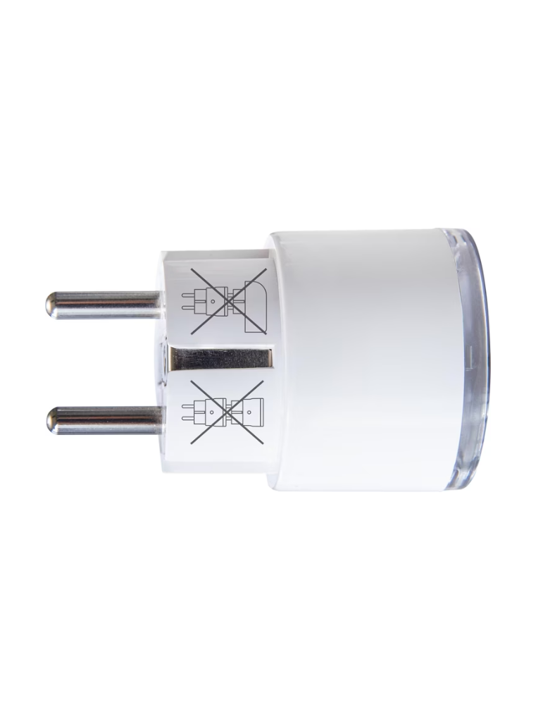 Shelly Plug S Gen3 Matter weiß - kleiner smarter Stecker mit Bluetooth-Konnektivität und Leistungsmessung