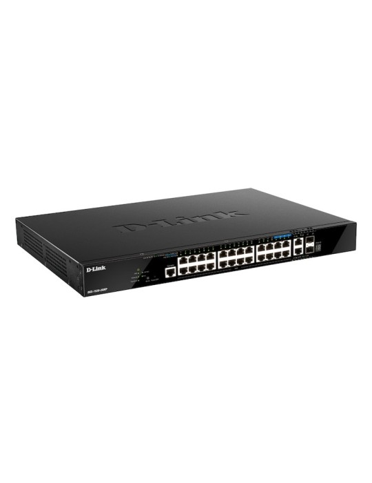 D-Link DGS-1520-28MP Smart Managed Switch 20x Gigabit, 4x 2.5 Gbit/s und 2x 10 Gbit/s Ethernet, 2x 10 Gbit/s SFP+